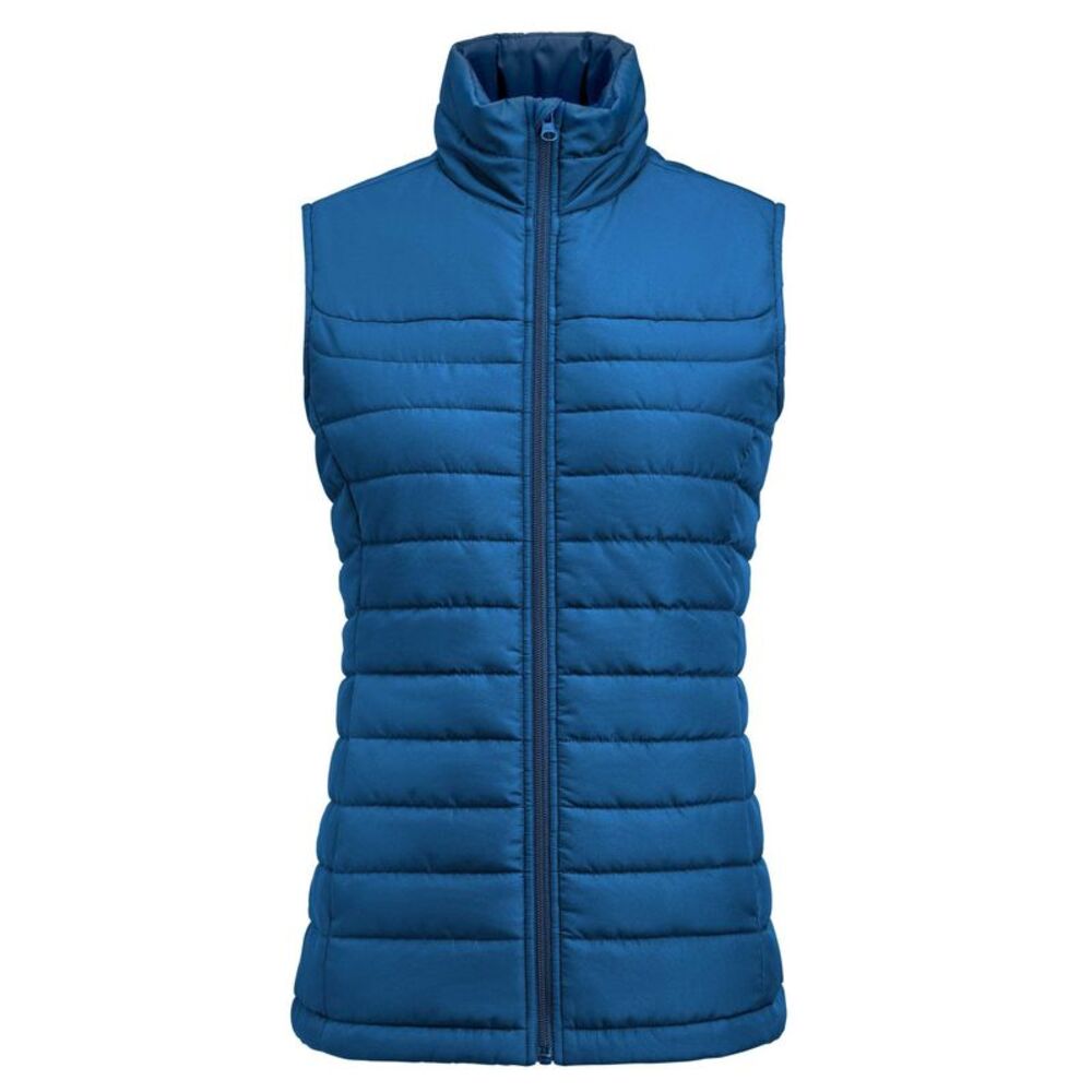 James Harvest Womens/Ladies Arches Padded Bust Vest / Blue
